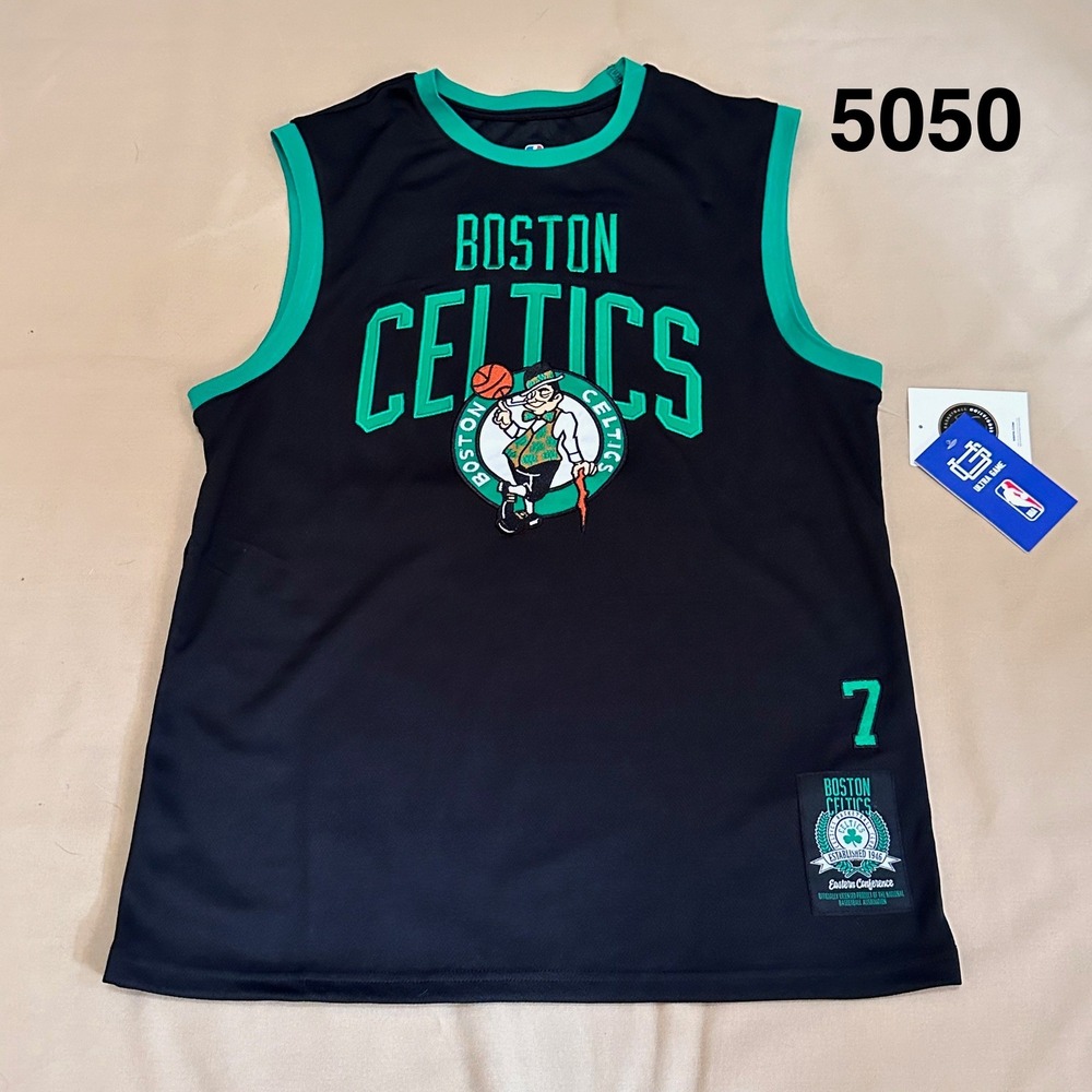 New Ultra Game Official License NBA Boston Celtics Mesh Green Jersey Mens Size M